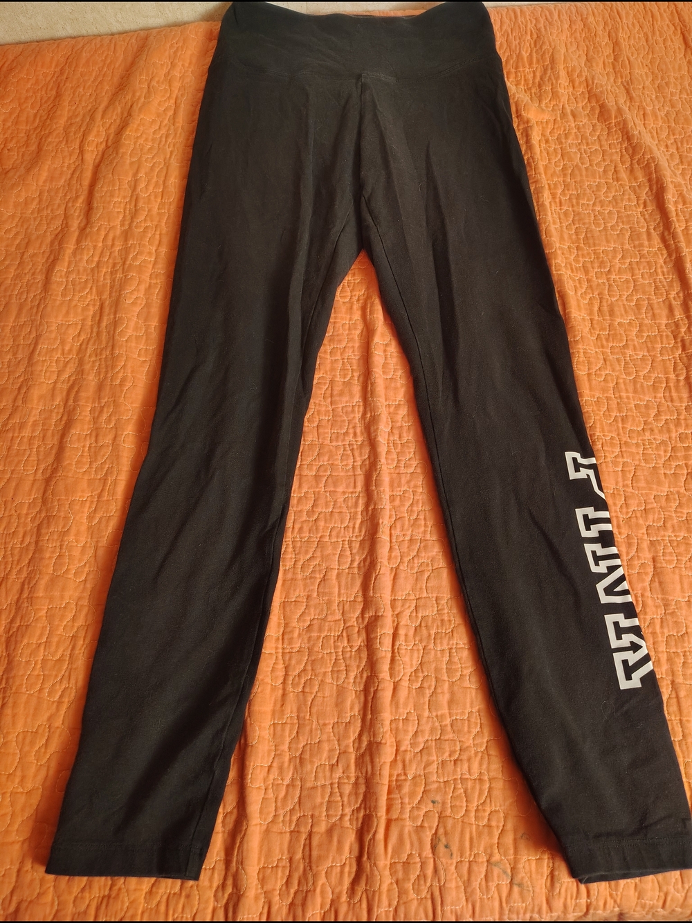PINK Victoria's Secret Black Men's Sweatpants with Side Logo - Picture 1 of 6